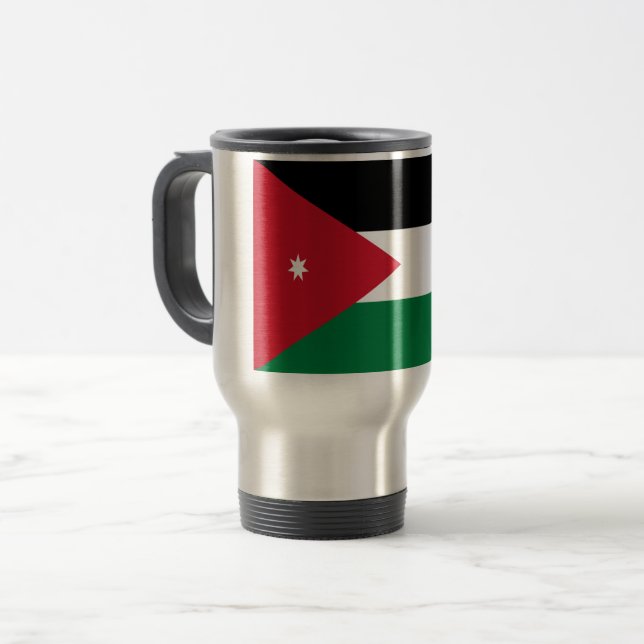 Jordan Flag Travel Mug (Front Left)