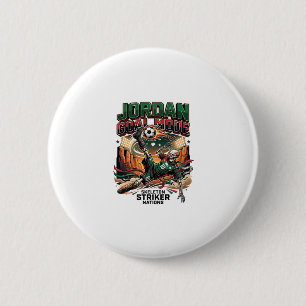 Jordan Goal Mode Skeleton Striker Nations Dynamic 6 Cm Round Badge