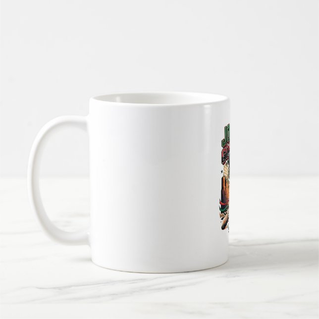 Jordan Goal Mode Skeleton Striker Nations Dynamic  Coffee Mug (Left)
