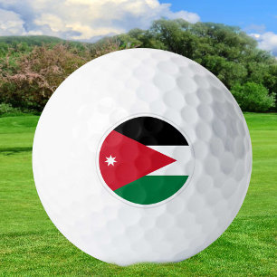Jordan Golf Balls, Jordanian Flag Golfers /Patriot Balls
