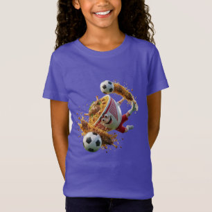 Jordan Mansaf Food Soccer Mascot T-Shirt - Group J