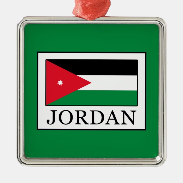 Jordan Metal Tree Decoration (Front)