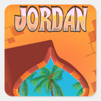 Jordan Palace travel poster