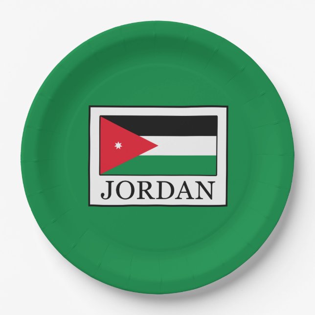 Jordan Paper Plate (Front)