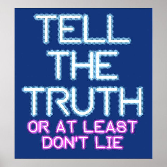Jordan Peterson: Tell The Truth... Poster (Front)