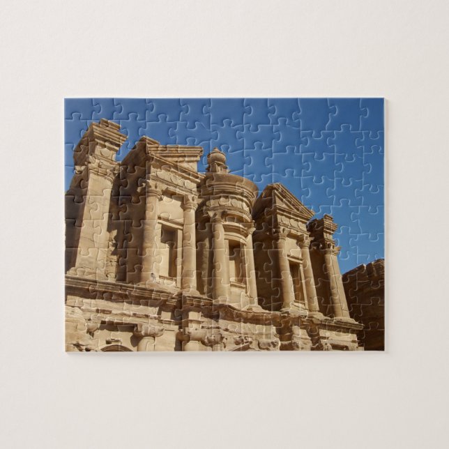 Jordan, Petra, The Monastery, Al Deir. 2 Jigsaw Puzzle (Horizontal)