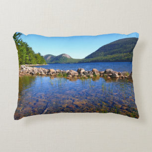 Jordan Pond I at Acadia National Park Decorative Cushion