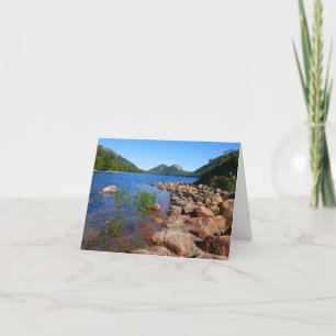 Jordan Pond II at Acadia National Park Card