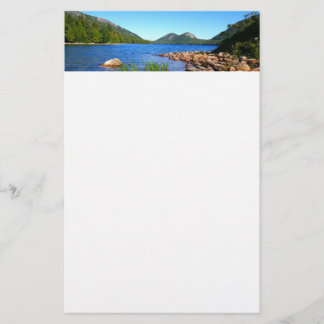 Jordan Pond II at Acadia National Park Stationery