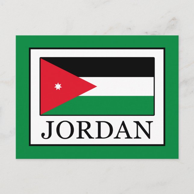 Jordan Postcard (Front)