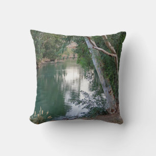 Jordan River in Israel Pillow