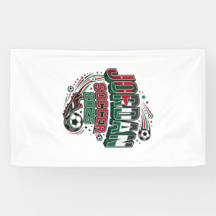 Jordan Soccer 2026 Soccer Bold Country Typography  Banner