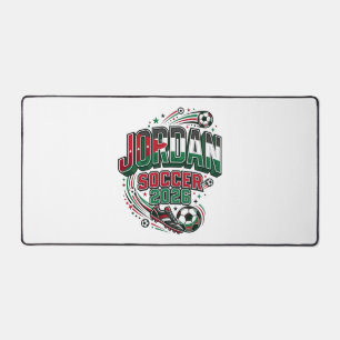 Jordan Soccer 2026 Soccer Bold Country Typography Desk Mat