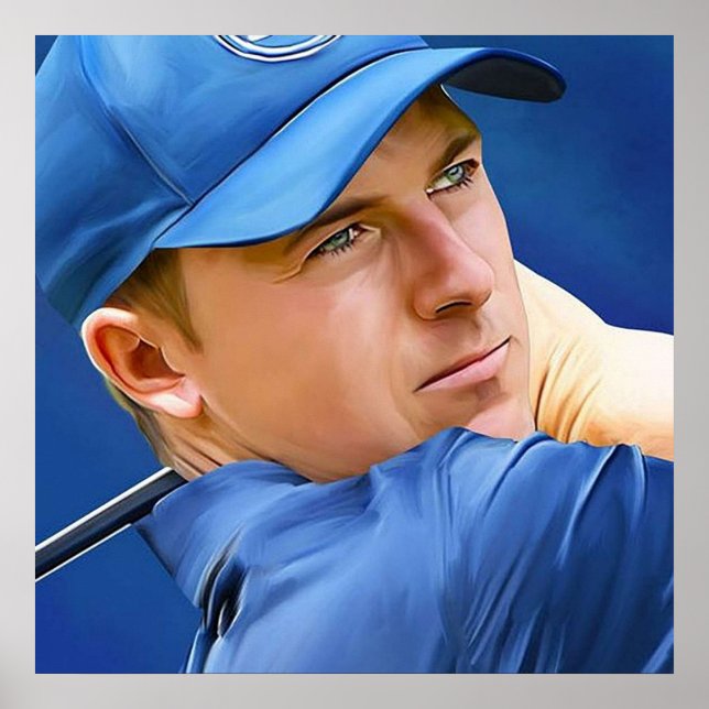 Jordan Spieth Poster (Front)