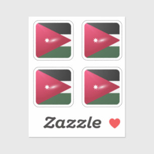 Jordan square glossy flag