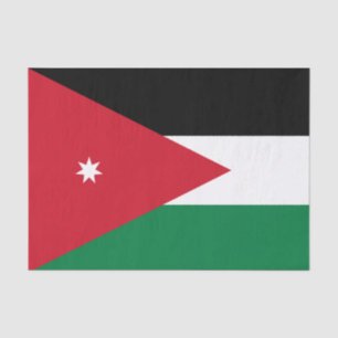 Jordan tissue paper, Jordanian Flag tissue paper