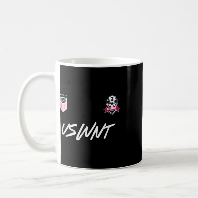 Jordyn Bugg 3 Navy Uswnt Officially Licensed  Coffee Mug (Left)