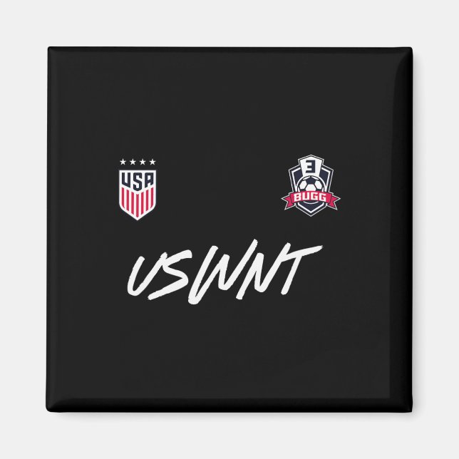 Jordyn Bugg 3 Navy Uswnt Officially Licensed  Magnet (Front)