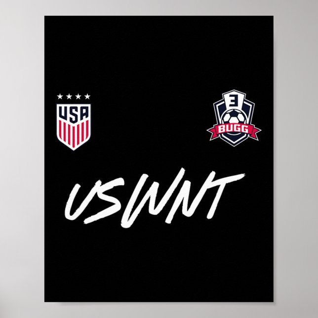 Jordyn Bugg 3 Navy Uswnt Officially Licensed  Poster (Front)