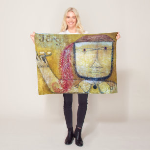 Jorg, Paul Klee Fleece Blanket