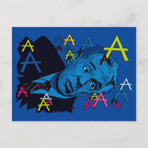 Jorge Luis Borges Postcard