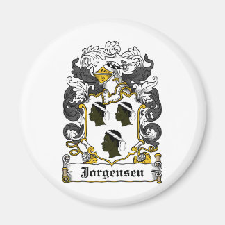 Jorgensen Family Crest Magnet