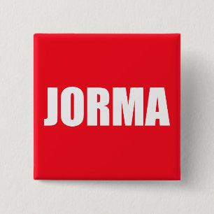 Jorma 15 Cm Square Badge