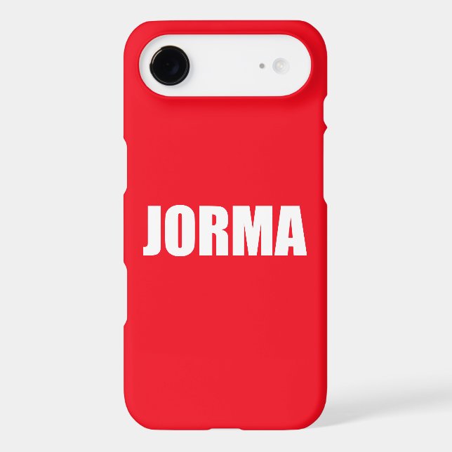 Jorma Case-Mate iPhone Case (Back)