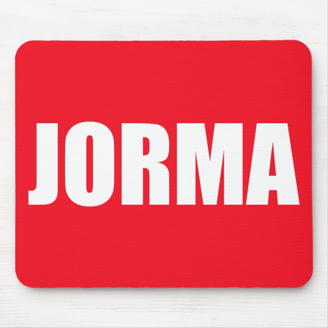 Jorma Mouse Pad (Front)