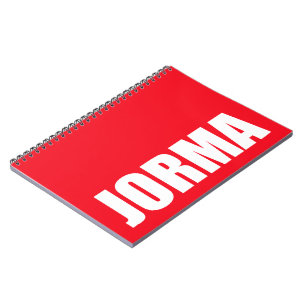 Jorma Spiral Notebook