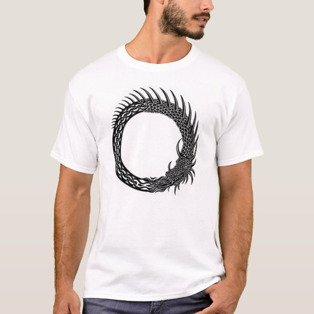 Jormungandr World Serpent Tshirt (Front)