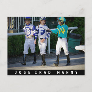 Jose, Irad and Manny Franco Postcard