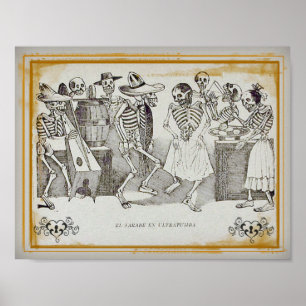 José Posada-El jarabe en ultratumba 11"x8.5" Prin Poster