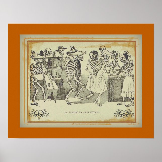 José  Posada-El jarabe en ultratumba 18"x14.14"  Poster (Front)