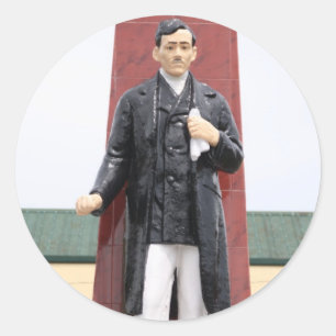 Jose Rizal Monument, Tacloban City Classic Round Sticker