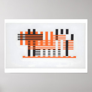 Josef Albers art painting Poster