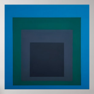 Josef Albers art Poster