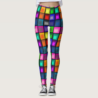 Josef Albers Colour Block Leggings