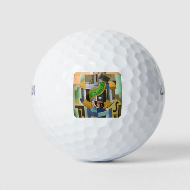 Josef Čapek (Czech, 1887 – 1945) Golf Balls (Front)
