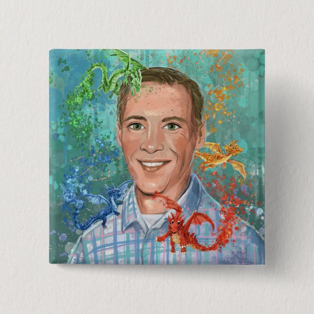Joseph 15 Cm Square Badge (Front)