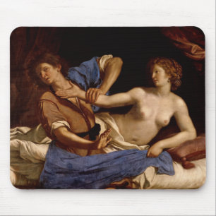 Joseph and the Wife of Potiphar, c.1649 Mouse Pad