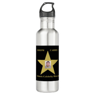 Joseph Carrillo - Ultimate Celebrity Blackout 710 Ml Water Bottle