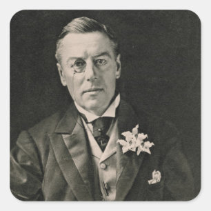 Joseph Chamberlain Square Sticker