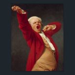 Joseph Ducreux Yawning Self Portrait Poster<br><div class="desc">This late 18th century French Fine Arts History artwork features Joseph Ducreux yawning, and is indicative of the artist’s endeavor to explore facial expressions that fell beyond the range of facial positions usually used for portraits. As a successful portrait painter and miniaturist, Joseph Ducreux was made baron by King Louis...</div>