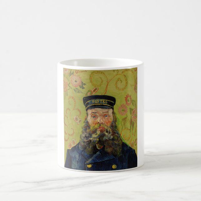 Joseph-Étienne Roulin (by Vincent van Gogh) Coffee Mug (Center)