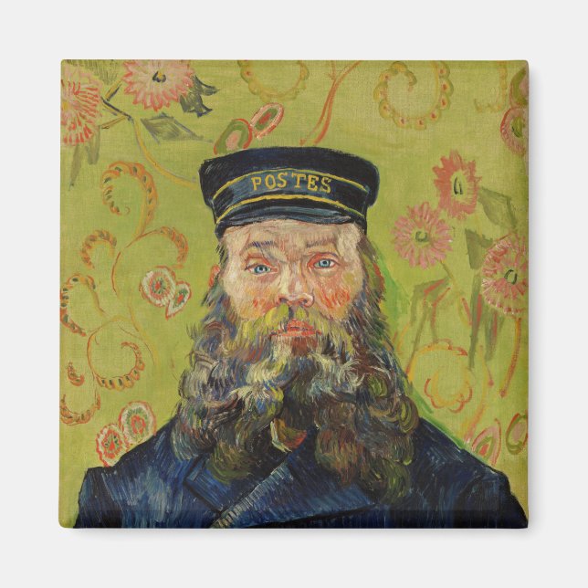 Joseph-Étienne Roulin (by Vincent van Gogh) Magnet (Front)
