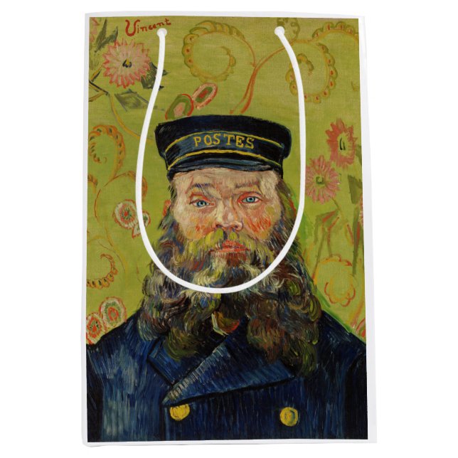 Joseph-Étienne Roulin (by Vincent van Gogh) Medium Gift Bag (Front)