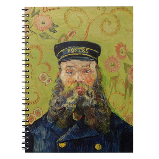 Joseph-Étienne Roulin (by Vincent van Gogh) Notebook (Front)