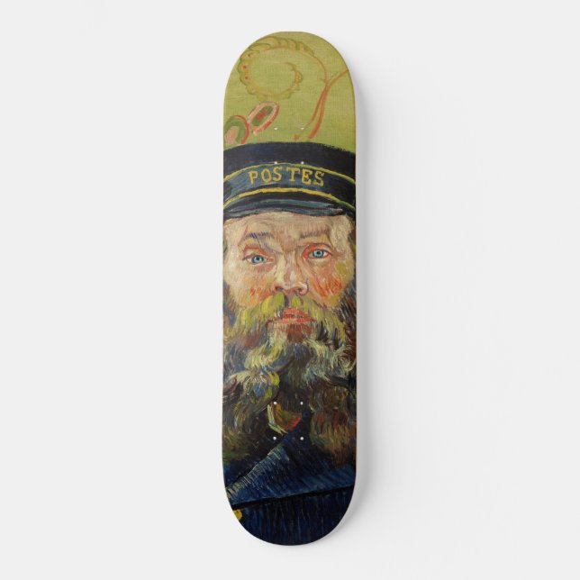 Joseph-Étienne Roulin (by Vincent van Gogh) Skateboard (Front)