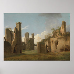 Joseph Farington Caernarvon Castle Poster